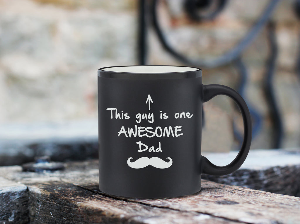 World's Okayest Dad Funny Coffee Mug - Best Christmas Gifts for Dad, M –  Wittsy Glassware