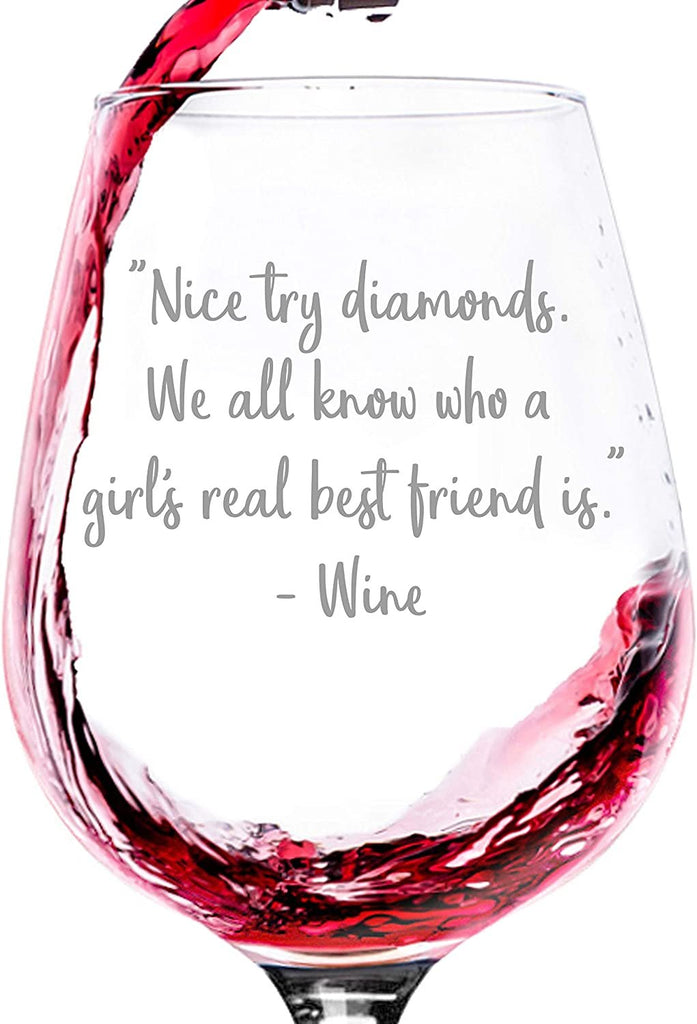 Personalised Funny Wine Glass / Rude Wine Glass / Funny Wine Gifts for  Women / Personalised Best Friend Gifts for Her / Novelty Wine Glass 