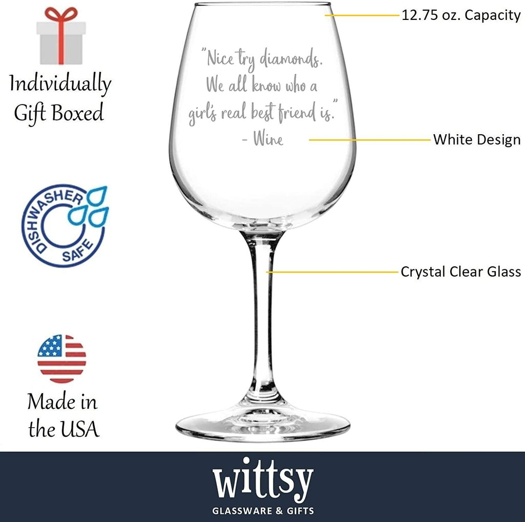 Personalised Funny Wine Glass / Rude Wine Glass / Funny Wine Gifts for  Women / Personalised Best Friend Gifts for Her / Novelty Wine Glass 